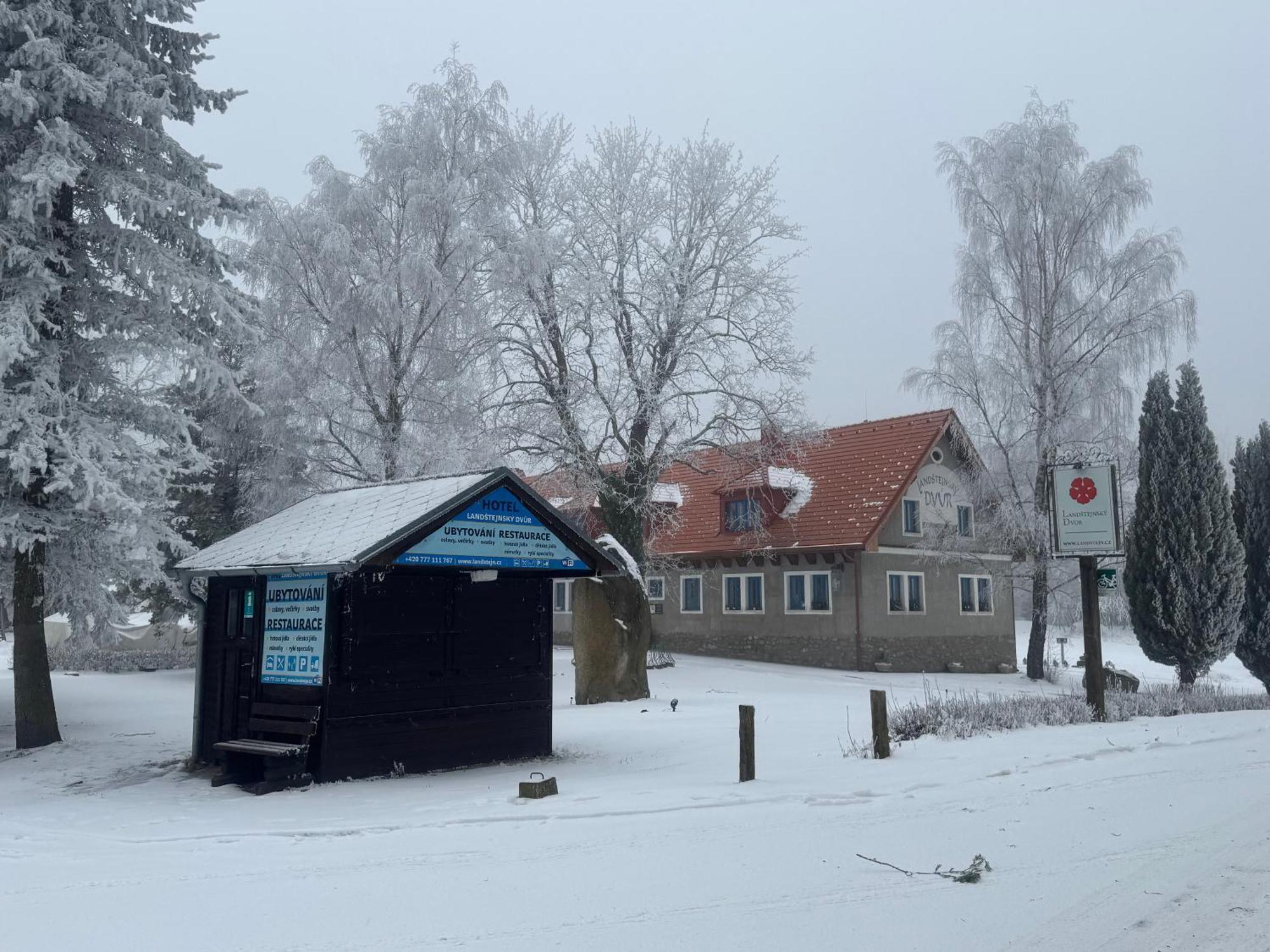 Penzion Landstejnsky Dvur Slavonice Exterior photo