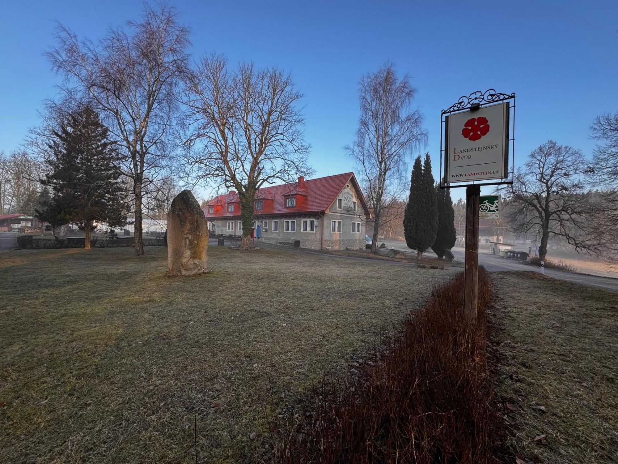 Penzion Landstejnsky Dvur Slavonice Exterior photo